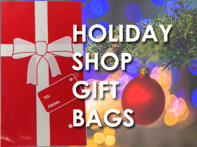 Holiday Gift Bags for School Gift Shop Wrapping