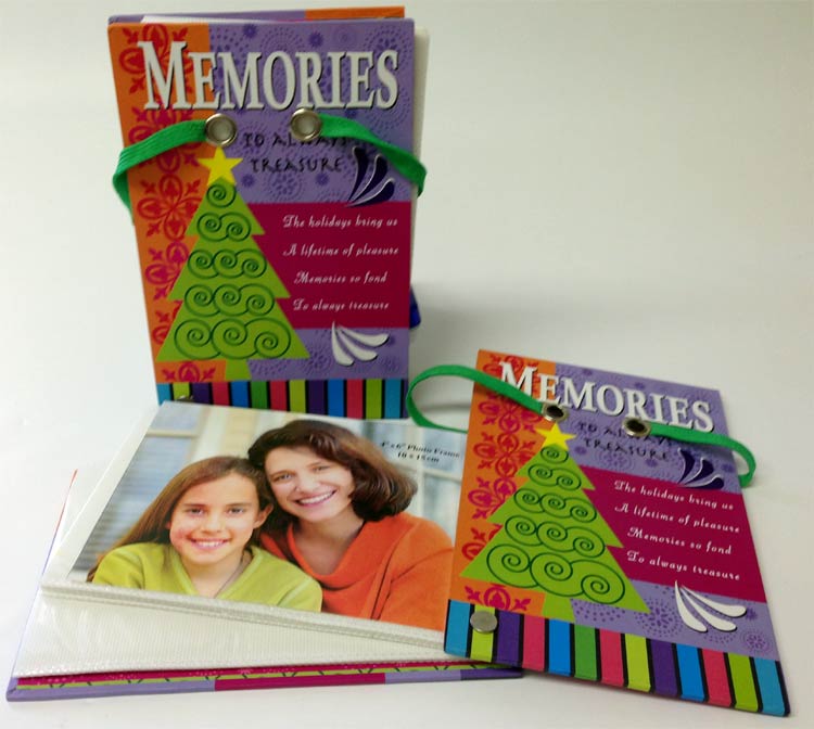 Memories Photo Book - Christmas - Holiday Gifts - Santa Shop Gifts