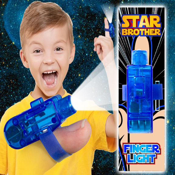 Star Brother Finger Light - Brother Gifts - Santa Shop Gifts