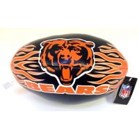 9 In. NFL Vinyl Football - Bears - Sports Team Logo Gifts - Santa Shop Gifts