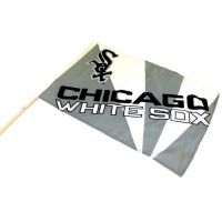 Team Flag on Stick - White Sox - Sports Team Logo Gifts - Santa Shop Gifts