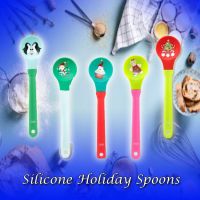 Holiday Silicone Spoon - Christmas - Holiday Gifts - Santa Shop Gifts